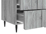 Bedside Cabinet Grey Sonoma 43 x 34.5 x 49.5 cm Engineered Wood 894307