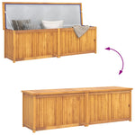 Garden Box 175x50x55 cm Solid Wood Teak 318734