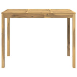 Garden Bar Table White 141 x 80.5 x 105 cm Solid Acacia Wood 901723