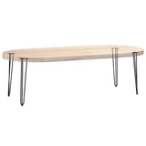 hairpin legs for console tables for Console Table 4 pcs Black 72 cm Solid Steel 4012444