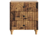 Bedside Cabinet Old Wood 43x 41 x 66.5 cm Engineered Wood 894103