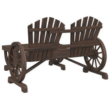 2 Piece Garden Lounge Set Solid Wood Fir 365098