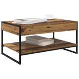 Coffee Table Old Wood 80 x 50 x 40 cm Engineered Wood 886442
