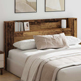 Headboard Cabinet Old wood 180 x17 x104.5 cm Engineered wood 879633