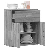 Sideboard Grey Sonoma 60x31x70 cm Engineered Wood 840469