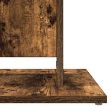 Bistro Table Smoked Oak 60x60x75 cm Engineered Wood 815102