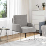 Sofas with Cushion 55cm Light Grey Plywood 42023438