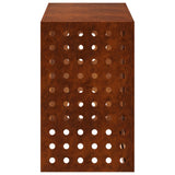 Air Conditioner Cover Rusty 110 x 50 x 80 cm Weathering Steel 8014142