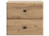 Wall-Mounted Bedside Cabinet Artisan Oak 34.5 x 33 x 40 cm 899163