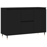 Sideboard Black 101.5x35x70 cm Engineered Wood 827197