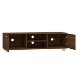 TV Cabinet Brown Oak 140x40,5x35 cm Engineered Wood 342628
