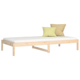 Day Bed without Mattress 90x190 cm Single Single Solid Wood Pine 820422