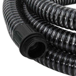 Suction Hose with Brass Connectors Black 1.1" 7 m PVC 151060