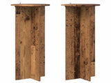Plant Stand 2 pcs Old Wood 40 x 100 cm Engineered Wood 899697