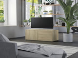 TV Cabinet Sonoma Oak 80x34x36 cm Engineered Wood 801853