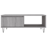 Coffee Table Grey Sonoma 90x60x35 cm Engineered Wood 827066