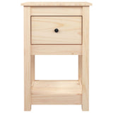 ZNTS Bedside Cabinets 2 pcs 40x35x61.5 cm Solid Wood Pine 821730