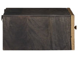 Handmade Bedside Cabinet Coffee Brown 40 x 30 x 20 cm 42020070
