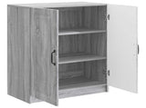 Sideboard Grey Sonoma 66 x 34.5 x 87 cm Engineered Wood 895741