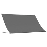 Retractable Awning Anthracite 300x150 cm Fabric and Steel 368754