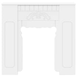 Fireplace Surround White 93 x 20 x 89 cm Engineered Wood 8006624