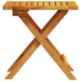 Garden Side Table 40x40x40 cm Solid Wood Acacia 366513