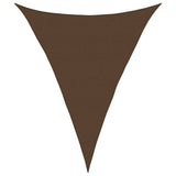 Sunshade Sail 160 g/m Brown 5x7x7 m HDPE 311814