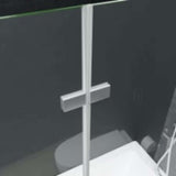 144678 Folding Shower Enclosure 2 Panels ESG 95x140 cm