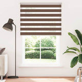 Zebra Blind Brown 150x200 cm Fabric Width 145,9 cm Polyester 4014375