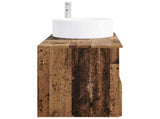 Bathroom Furniture Set 2 pcs Old Wood Engineered Wood 3404112