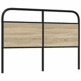 Replace Headboard Sonoma Oak 135 cm Steel and Engineered Wood 4100290