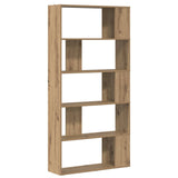 Book Cabinet Artisan Oak 80 x 24 x 159 cm Engineered Wood 8003711