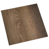 Self-adhesive Flooring Planks 55 pcs PVC 5.11 m Brown 324647