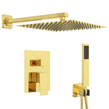 Concealed Shower System Gold Stainless Steel 201 42028990