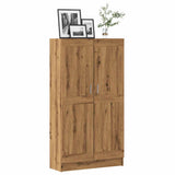 ZNTS Book Cabinet Artisan Oak 82.5x30.5x150 cm Engineered Wood 3345216