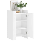 ZNTS Sideboard White 45x35x75 cm Engineered Wood 848395