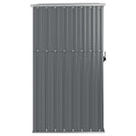 Garden Tool Shed Grey 88x89x161 cm Galvanised Steel 316206