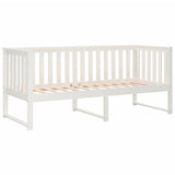 Day Bed without Mattress White 80x200 cm Solid Wood Pine 820877