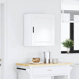 Kitchen Wall Cabinet "Porto" High Gloss White Engineered Wood 854041