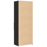 Highboard Black Engineered Wood Large Highboard Rectangular 3281463