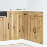 Kitchen Base Cabinet Lucca Artisan Oak Engineered Wood 854317