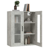 Hanging Wall Cabinet Concrete Grey 69.5x34x90 cm 812289