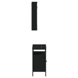 Bathroom Furniture Set Black 3214775