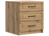 Bedside Cabinet Artisan Oak 43 x 41 x 63.5 cm Engineered Wood 895714