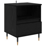 Bedside Cabinet 2 pcs Black Oak 40 x 35 x 50 cm Engineered Wood 882654