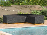 Furniture Cover Black 250 x 180 x 80 cm 600D Oxford Fbric 4105677