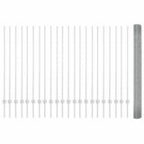 Fence and Post Silver 1.4 x 50 m Steel 3336405