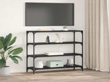 Book Cabinet Black Oak 100 x 33 x 100 cm 881119