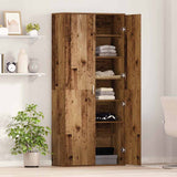 Highboard Old Wood 80 x 35 x 180 cm Engineered wood 3365561