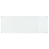 Kitchen Backsplash Transparent 110 x 40 cm Tempered Glass 42001292